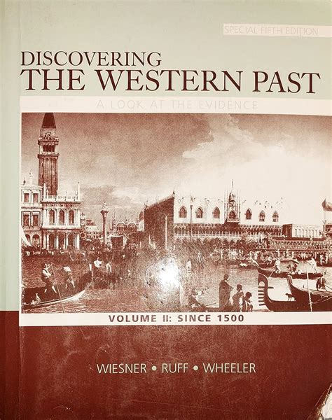 Read unlimited books online: DISCOVERING THE WESTERN PAST VOL 1 WIESNER PDF BOOK Kindle Editon