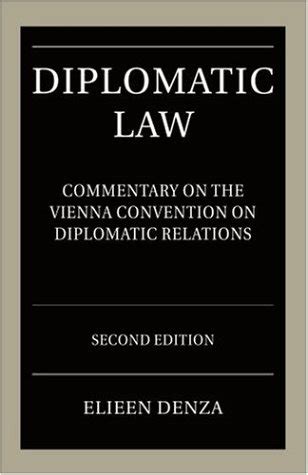 Read unlimited books online: Eileen Denza. Diplomatic Law, Commentary on the Vienna ... PDF Book PDF BOOK Kindle Editon