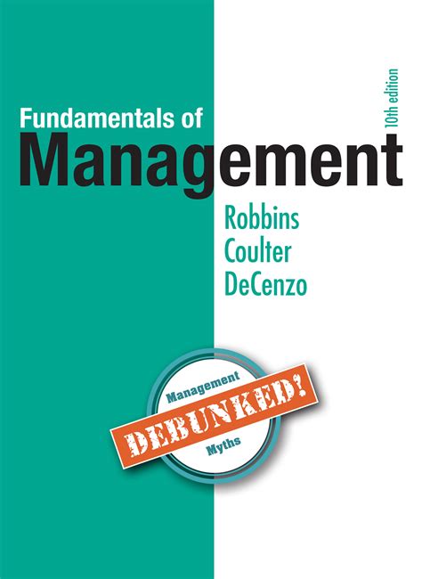 Read unlimited books online: MANAGEMENT 10TH CANADIAN EDITION STEPHEN P ROBBINS PDF BOOK Reader