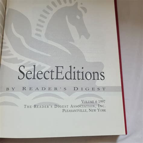 Reader's Digest Select Editions: A Journey of Discovery and Enrichment