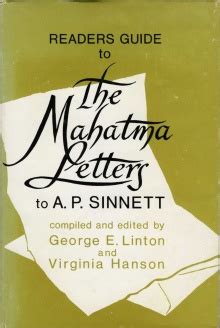 Reader's Guide to the Mahatma Letters to A.P. Sinnett 2nd Edition PDF