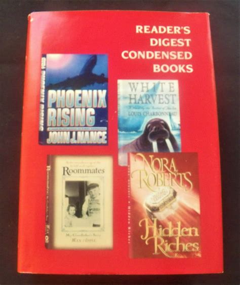Reader s Digest Condensed Books Volume 6 1994 Phoenix Rising White Harvest Roommates Hidden Riches Epub