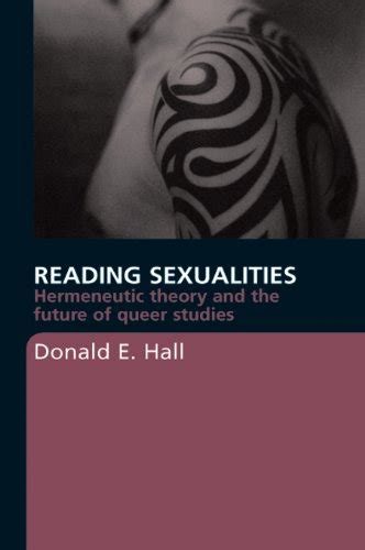 Reading Sexualities Hermeneutic Theory Studies Doc