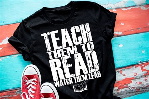 Reading T-Shirts for Teachers: A Stylish Way to Express Enthusiasm