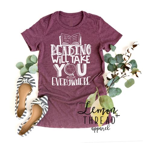 Reading T-shirts for Teachers: Expressing Love for Literature and Education