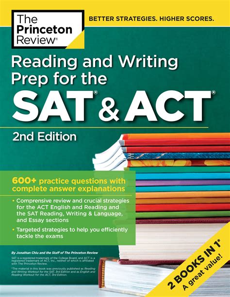 Reading and Writing Prep for the SAT and ACT 2 Books in 1 College Test Preparation Epub