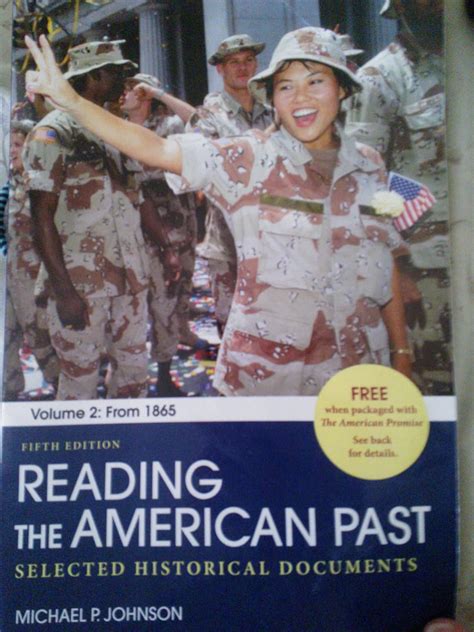 Reading the American Past Selected Historical Documents Epub