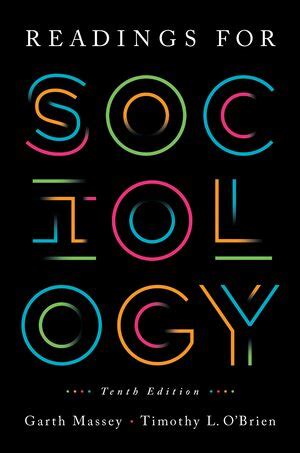Readings For Sociology Garth Massey 7th Edition Ebook Epub