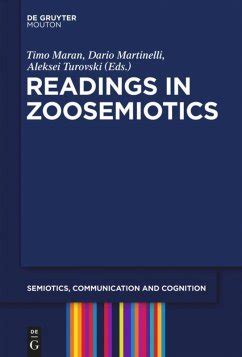 Readings in Zoosemiotics Ebook Doc