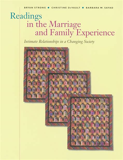 Readings in the Marriage and Family Experience Reader