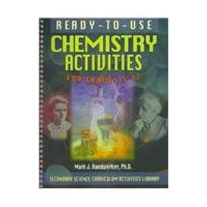 Ready-to-use Chemistry Activities for Grades 5-12 Kindle Editon