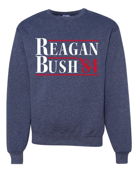 Reagan Bush 84 Sweatshirt: A Timeless Piece of Political History