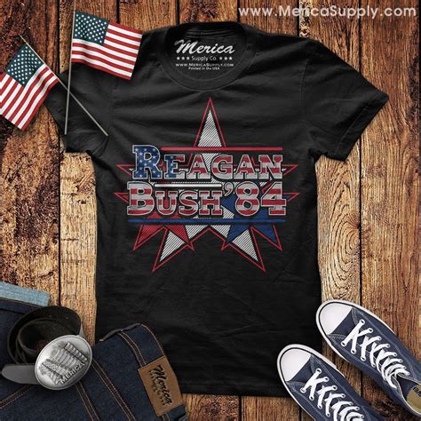 Reagan Bush Shirt: A Symbol of American Unity and Patriotism