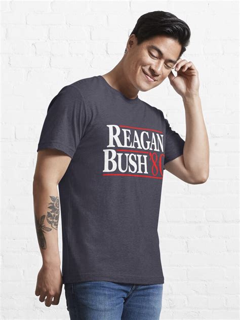 Reagan Bush T-Shirt: A Timeless Symbol of American Patriotism and Conservative Values