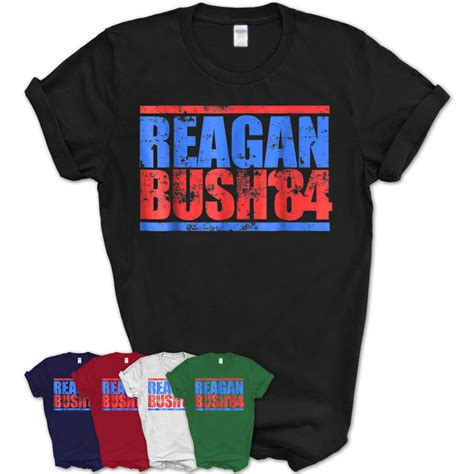 Reagan Bush Tee Shirt: A Symbol of Conservative Values