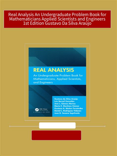 Real Analysis 1st Edition Doc