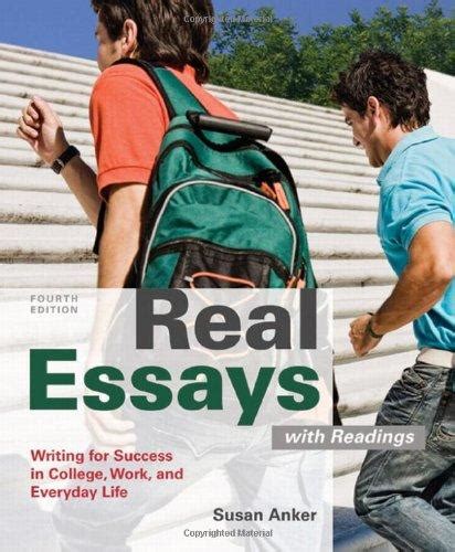 Real Essays With Readings 4th Edition Answers Doc