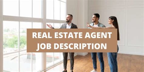 Real Estate Agent Career Description