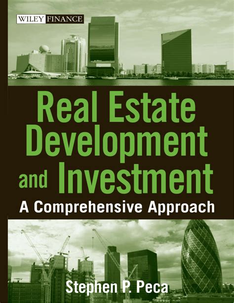 Real Estate Development and Investment: A Comprehensive Approach Epub
