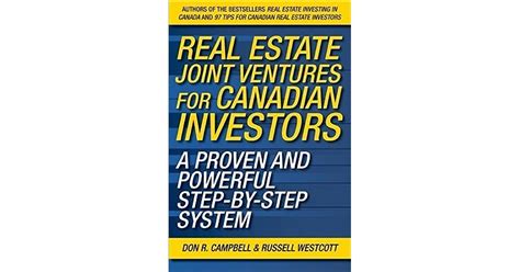 Real Estate Joint Ventures for Canadian Investors: A Proven and Powerful Step-by-Step System Kindle Editon
