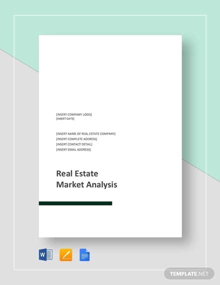 Real Estate Market Analysis Template