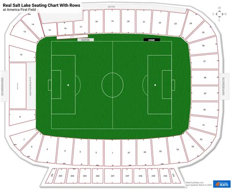 Real Salt Lake Seating Chart