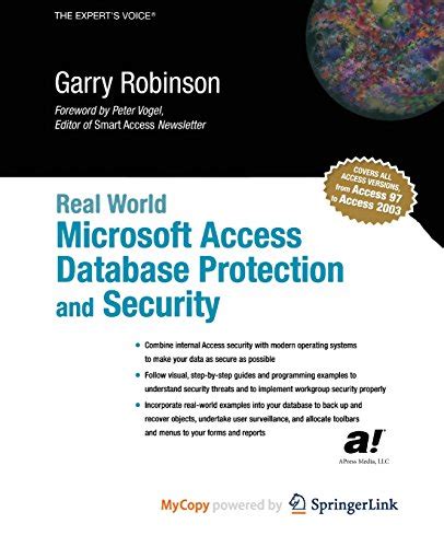 Real World Microsoft Access Database Protection and Security 1st Edition Reader