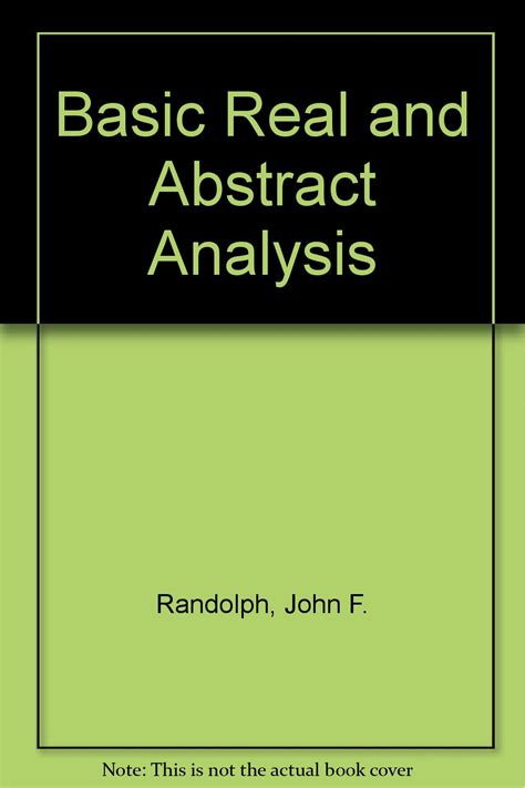 Real and Abstract Analysis 3rd Printing Doc