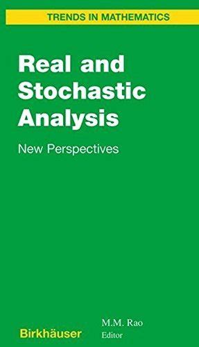 Real and Stochastic Analysis New Perspectives 1st Edition Reader
