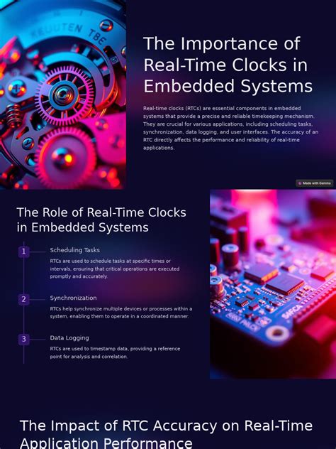 Real-Time Clocks: Demystifying the Timekeeper of Embedded Systems