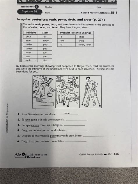 Realidades 3 Pg 260 Answers Doc