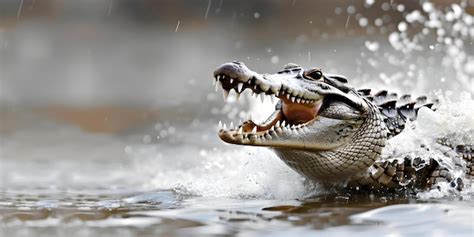 Realistic Crocodile Behavior: