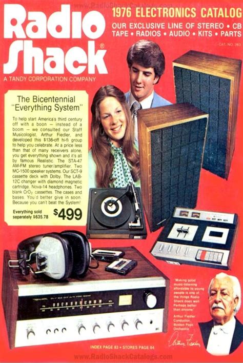 Realistic System 300 Stereo System Radio Shack Catalog