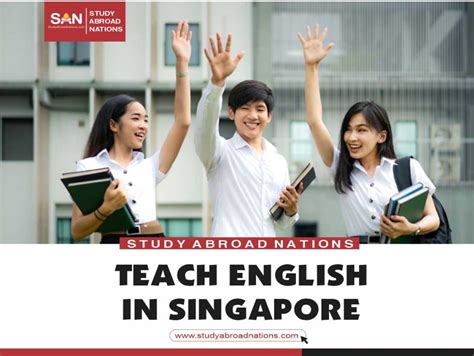 Reasons Why Teaching English in Singapore Matters