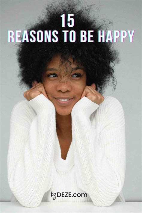 Reasons to Be Happy