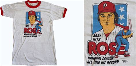 Reasons why the Pete Rose T-shirt is Popular