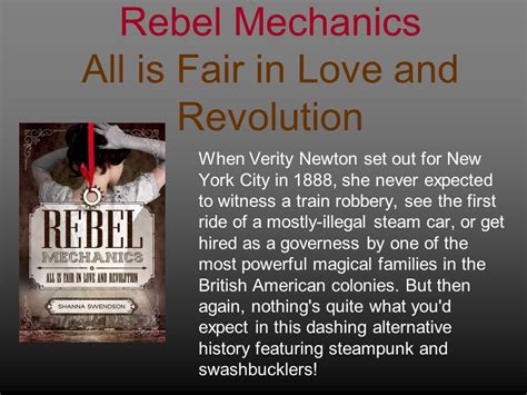 Rebel Mechanics All Is Fair in Love and Revolution Reader