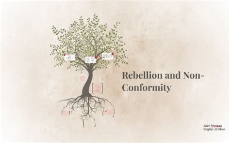 Rebellion and Nonconformity: