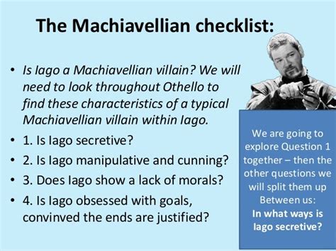 Rebuttal Essay for Iago: Challenging the Machiavellian Mastermind