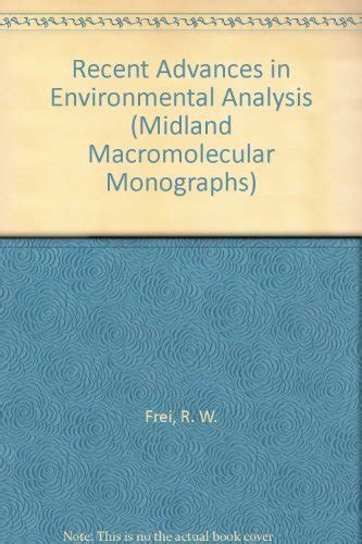 Recent Advances in Environmental Analysis Reader