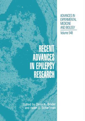 Recent Advances in Epilepsy Research 1st Edition Epub
