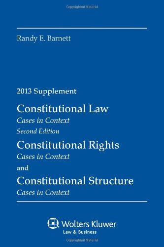 Recent Developments in Constitutional Law 2013 Case Supplement Epub