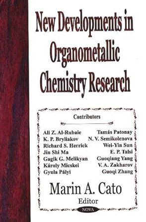 Recent Research Developments in Organometallic Chemistry PDF