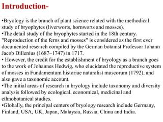 Recent Studies on Indian Bryophytes Proceedings of All India Conference on Bryology Doc