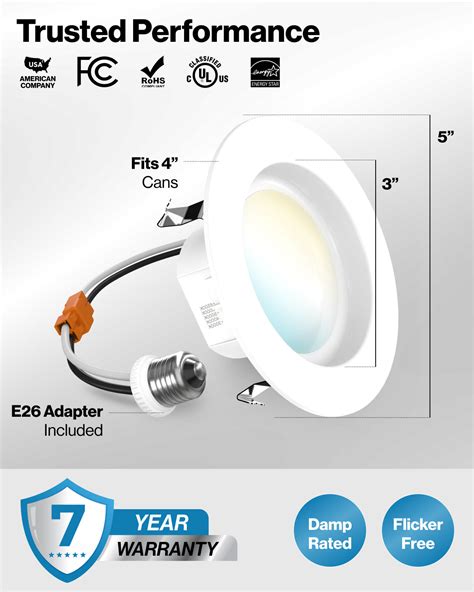 Recessed LED Lighting 4: Transform Your Home with Energy-Efficient Elegance**