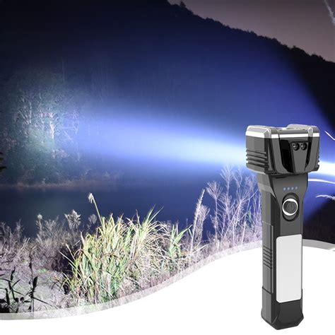 Rechargeable External Function Emergency Flashlight Epub