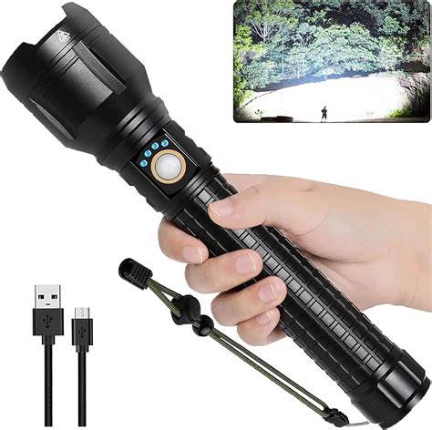 Rechargeable LED Flashlights: Your Portable Illumination Solution