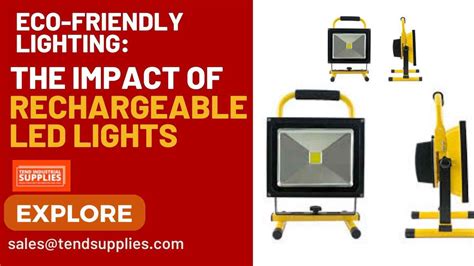 Rechargeable LED Lights: The Future of Lighting