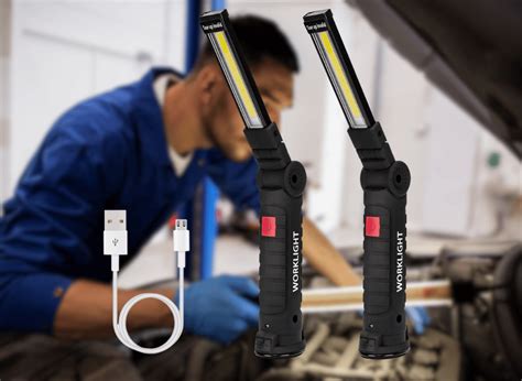 Rechargeable LED Work Light: Illuminate Your Projects with 10,000 Lumens of Wireless Wonder