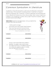 Recognizing Literary Symbols Answers Epub